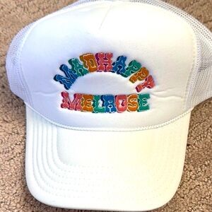 Madhappy MELROSE White Cap with Colorful Embroidery